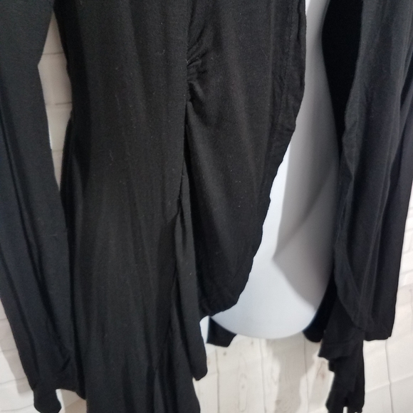 INC International Concepts Black Open Cardigan - Picture 3 of 6